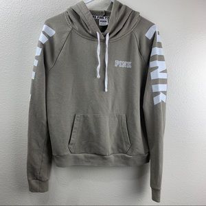 Pink Victoria Secret long sleeve hoodie
